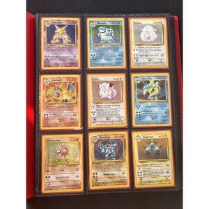 Base Set 102/102 1999 100% Complete Master Set [NM-MP] Pokemon Cards Original